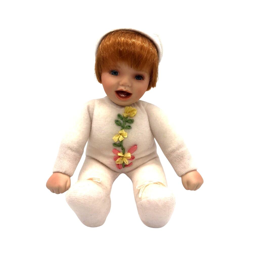 Vintage Donna Rubert “Wee Little Baby” Porcelain Doll 7” #257/2000 Collection
